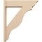 Ekena Millwork 7 1/2-in W x 30-in D x 36-in H Funston Trad Rough Cedar Woodgrain TimberThane Outlooker, Primed Tan OUTUR075X30X36FST04RCPR - alternate 4